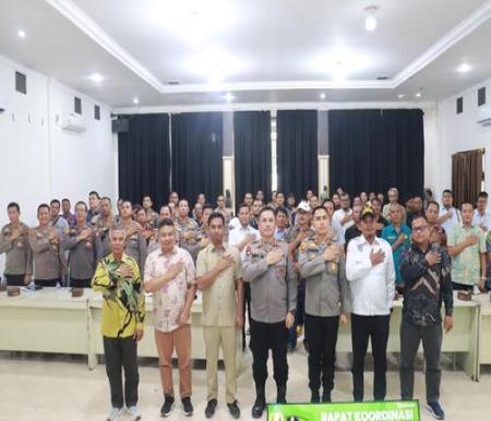 Polres Pelalawan menggandeng 19 perusahaan perkebunan sawit di Kabupaten Pelalawan untuk program ketahanan pangan nasional. (Foto: Andy Indrayanto)